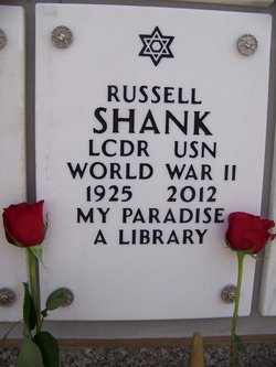 Russell Shank at Arlington National Cemetery